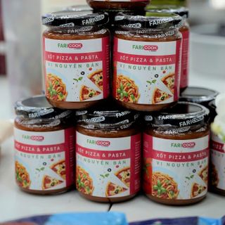 XỐT PIZZA & PASTA VỊ NGUYÊN BẢN NHÃN HIỆU FARICOOK (LỌ 240G)
