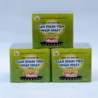 PHÁO HOA GIÀN PHUN VIÊN NHẤP NHÁY D16x25 (T24)