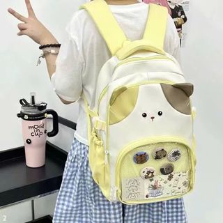 BALO ĐI HỌC NỮ HÌNH CÚN TAI NGỘ NGHĨNH PHỐI KÍNH A6696 - PIPI STORE