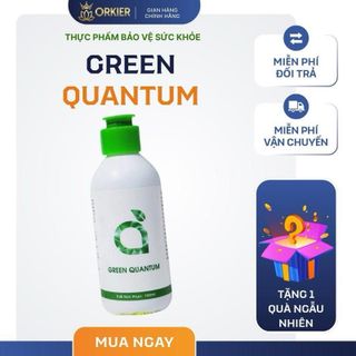 [Mua 1 Tặng 1 Quà Ngẫu Nhiên] Green Quantum – Nước Diệp Lục Hỗ Trợ Đào Thải & Tăng Cường Sức Khỏe – Chai 150Ml