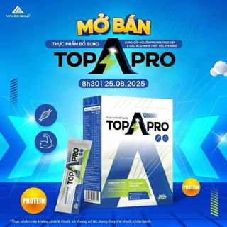 Thực Phẩm Bổ Sung TOP A Pro – Tăng Cường Năng Lượng & Hỗ Trợ Sức Khỏe Toàn Diện | Mua 1 Tặng 1 Quà Ngẫu Nhiên