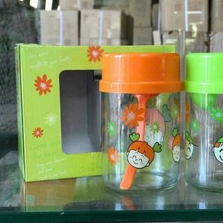 Bộ Đôi Gia Vị Thủy Tinh Nắp Nhựa (THÙNG 36C)