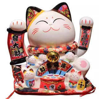 Mèo Thần Tài Size 28cm 86998 (23x20x23) (THÙNG 12C)