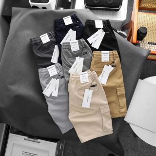 Quần short kaki nam, chất kaki chính phẩm dày dặn, mịn, co giãn tốt