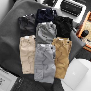 Quần short kaki nam, chất kaki chính phẩm dày dặn, mịn, co giãn tốt