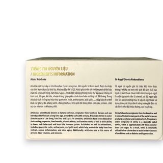 Trà Túi Lọc Thảo Mộc Atiso Kim Dược (H/20g/2gr)