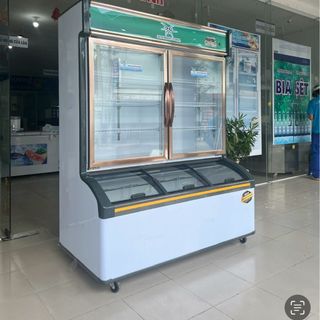 Tủ kết hợp 2 chế độ đông mát trưng bày ngang 1m5 Bamboo Cool