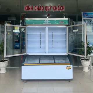 Tủ kết hợp 2 chế độ đông mát trưng bày ngang 1m5 Bamboo Cool