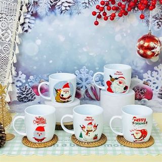 Cốc Sứ Noel ( THÙNG 48C )