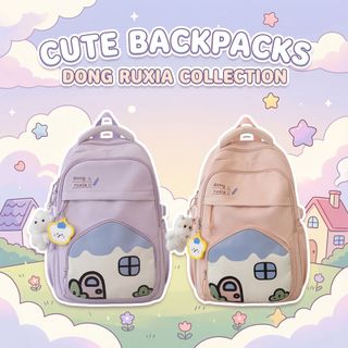 BALO HỌC SINH NỮ PASTEL – GỌN NHẸ, DỄ PHỐI ĐỒ A9957 - PIPI STORE