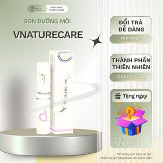 [Mua 1 Sản Phẩm Tặng 1 Quà] V- Naturecare Lips – Son Dưỡng Môi Giúp Dưỡng Ẩm Sâu Giữ Cho Môi Luôn Mềm Mại Tươi Tắn Tự Nhiên