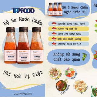 Sốt Chấm thần thánh,Nước chấm Muối Ớt Đỏ chấm hải sản - ốc - đồ nướng - bánh tráng - SỈ THÙNG 25 CHAI