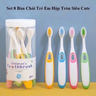 HỘP 8 BÀN CHẢI ĐÁNH RĂNG TRẺ EM