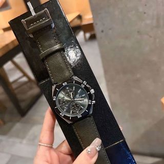 SĂN SALE ĐỒNG HỒ NAM TRUNG CẤP KASIO MẶT TRÒN DÂY DA