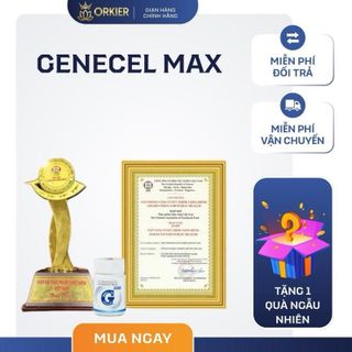 Thực Phẩm Bảo Vệ Sức Khỏe Genecel Max – Hỗ Trợ Tăng Cường Sức Khỏe & Sức Đề Kháng | Mua 1 Tặng 1 Quà Ngẫu Nhiên