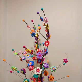 TÚI 12 ĐẤT SÉT HANA (1 MÀU) 30CM, về xanh dương- nâu- đỏ, (free HĐ)