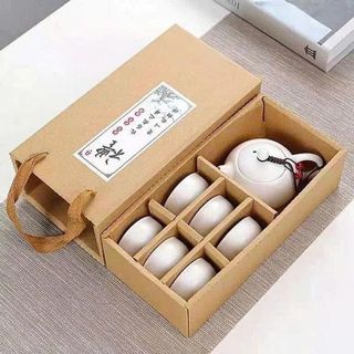 BỘ ẤM TRÀ SƯƠNG MAI HOA SEN CAO CẤP