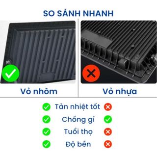 Đèn pha led siêu sáng chống nước lắp ngoài trời IP66 500w ánh sáng trắng