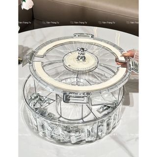 Khay Mứt Nhựa Gấu Xoay ( THÙNG 24C )