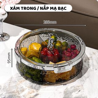 Khay Mứt Nhựa Gấu Xoay ( THÙNG 24C )