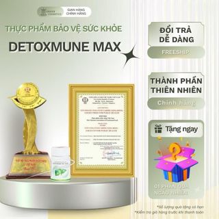 [Mua 1 Sản Phẩm Tặng 1 Quà] Detoxmune Max – Thực Phẩm Bảo Vệ Sức Khỏe Hỗ Trợ Giải Độc & Tăng Cường Chức Năng Gan | OrKier Cosmetics