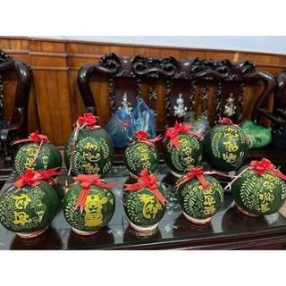 SET CHỮ XỐP THƯ PHÁP DÁN DƯA 4.5CM (Chúc mừng năm mới - Phúc lộc thọ - Vạn sự như ý - An khang thịnh vượng)