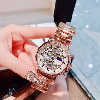 SĂN SALE ĐỒNG HỒ NAM TRUNG CẤP FATEK CHONOGRAP KÍNH ÁNH THỦY