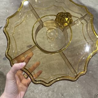 Khay Mứt Nhựa Mika Bông Hoa 8103 ( THÙNG 24C )