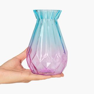 Lọ Hoa Thủy Tinh Có Dây Thắt Nơ Màu 18 YH (THÙNG 72C)