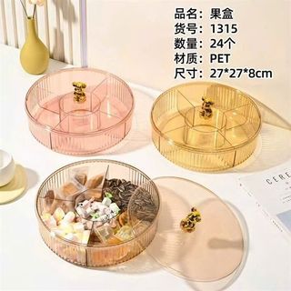 124-1315- Khay " MỨT" Nhựa 27*27*8 (THÙNG 24C)