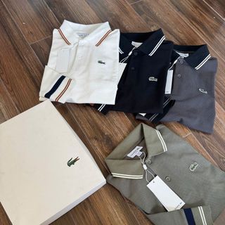 Polo dài tay nam. Chất tổ ông  dệt kim Mịn Dày Dặn