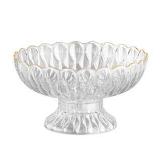 9007- Đĩa Nhựa để hoa quả có Chân ĐẾ ( ZengBao) ( THÙNG 72C )