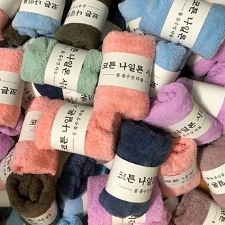 Khăn Rửa Mặt Lông (THÙNG 100 SET)