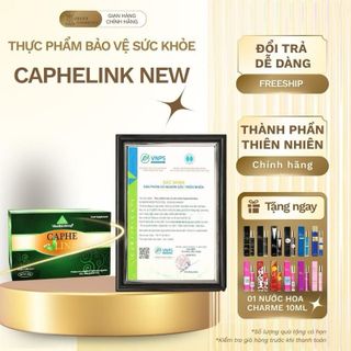 [Mua 1 Sản Phẩm Tặng 1 Quà] Caphelink New – Cà Phê Thảo Dược Hỗ Trợ Tỉnh Táo & Tăng Cường Sức Khỏe Mỗi Ngày 1 Lốc / 3 Hộp