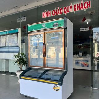Tủ kết hợp 2 chế độ đông mát trưng bày ngang 1m2 Bamboo Cool