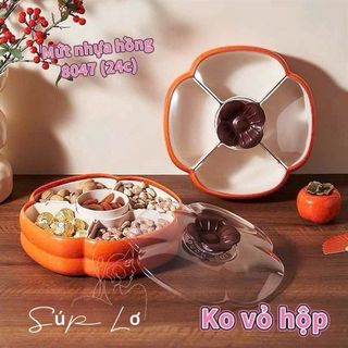 Khay Mứt Nhựa Hồng 8047 ( THÙNG 24C )
