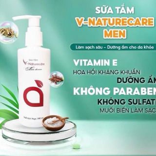 Sữa Tắm Nam V-Naturecare – Mùi Hương Nước Hoa Mạnh Mẽ, Làm Sạch Dịu Nhẹ, Lành Tính | Mua 1 Tặng 1 Quà Ngẫu Nhiên