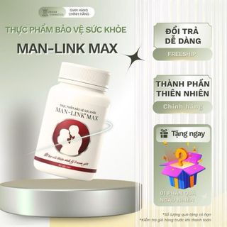 [Mua 1 Tặng 1 Quà Ngẫu Nhiên] Man-Link Max – Thực Phẩm Bảo Vệ Sức Khỏe Hỗ Trợ Thể Lực & Sức Bền Cho Nam Giới