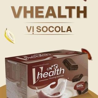 Thực Phẩm Bổ Sung VHealth ( Vị Socola ) Hỗ Trợ Tăng Cường Dưỡng Chất, Sức Khỏe & Sức Đề Kháng | Mua 1 Tặng 1 Quà Ngẫu Nhiên