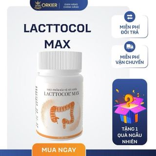 Thực Phẩm Bảo Vệ Sức Khỏe Lacttocol Max – Hỗ Trợ Đại Tràng Khỏe Mạnh, Cải Thiện Rối Loạn Tiêu Hóa | Mua 1 Tặng 1 Quà Ngẫu Nhiên
