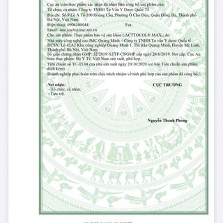 Thực Phẩm Bảo Vệ Sức Khỏe Lacttocol Max – Hỗ Trợ Đại Tràng Khỏe Mạnh, Cải Thiện Rối Loạn Tiêu Hóa | Mua 1 Tặng 1 Quà Ngẫu Nhiên