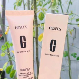 Kem Lót Trang Điểm HIISEES Snow Gauze Makeup Isolation Cream 30g – Kiềm Dầu, Mịn Da