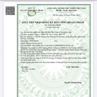 Thực Phẩm Bảo Vệ Sức Khỏe Cardio Pro Max – Hỗ Trợ Lưu Thông Khí Huyết Bảo Vệ Tim Mạch | Mua 1 Tặng 1 Quà Ngẫu Nhiên