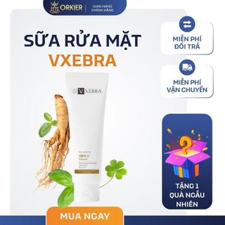 Sữa Rửa Mặt Vxebra Orico Cleanser – Giúp Làm Sạch Dịu Nhẹ, Giữ Độ Ẩm Tự Nhiên Cho Da | Mua 1 Tặng 1 Quà Ngẫu Nhiên