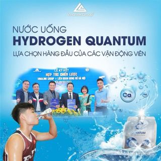 Nước Uống Giàu Hydrogen Quantum - Giúp Bổ Sung Nước, Cân Bằng Axit Kiềm, Giúp Cơ Thể Khỏe Mạnh | Mua 1 Tặng 1 Quà Ngẫu Nhiên