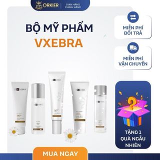 Bộ Mỹ Phẩm Thiên Nhiên Vxebra - Chăm Sóc Da Toàn Diện Với 5 Bước An Toàn Hiệu Quả Cho Da Mềm Mịn | Mua 1 Tặng 1 Quà Ngẫu Nhiên