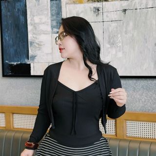 Set 2 món rời bra quây co mút kèm đầm big 
Size 60kg - 80kg