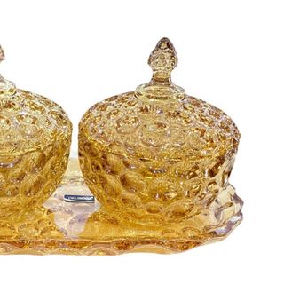 BỘ 2 HỦ MỨT TẾT BI ĐÔI VÀNG KÈM KHAY DSTG2032-L3HA (T8)