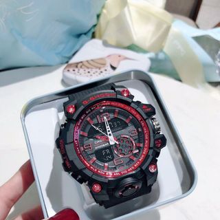 SĂN SALE ĐỒNG HỒ NAM ĐIỆN TỬ  THỜI TRANG GSHOC DÂY ĐEN