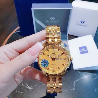ĐỒNG HỒ NAM CHÍNH HÃNG FUNMEI F2037 DÂY THÉP FULLBOX TEM
